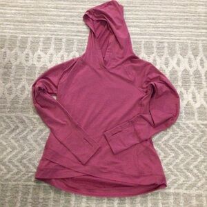 Apana long sleeve with hood.